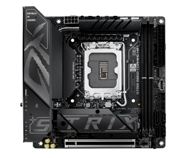 ASUS Płyta główna ROG STRIX B860-I GAMING WIFI s1851 4DDR5 TB ITX - 1307461 - zdjęcie